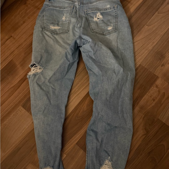 American Eagle Outfitters Light Blue Distressed Skinny Jeans - Picture 4 of 4